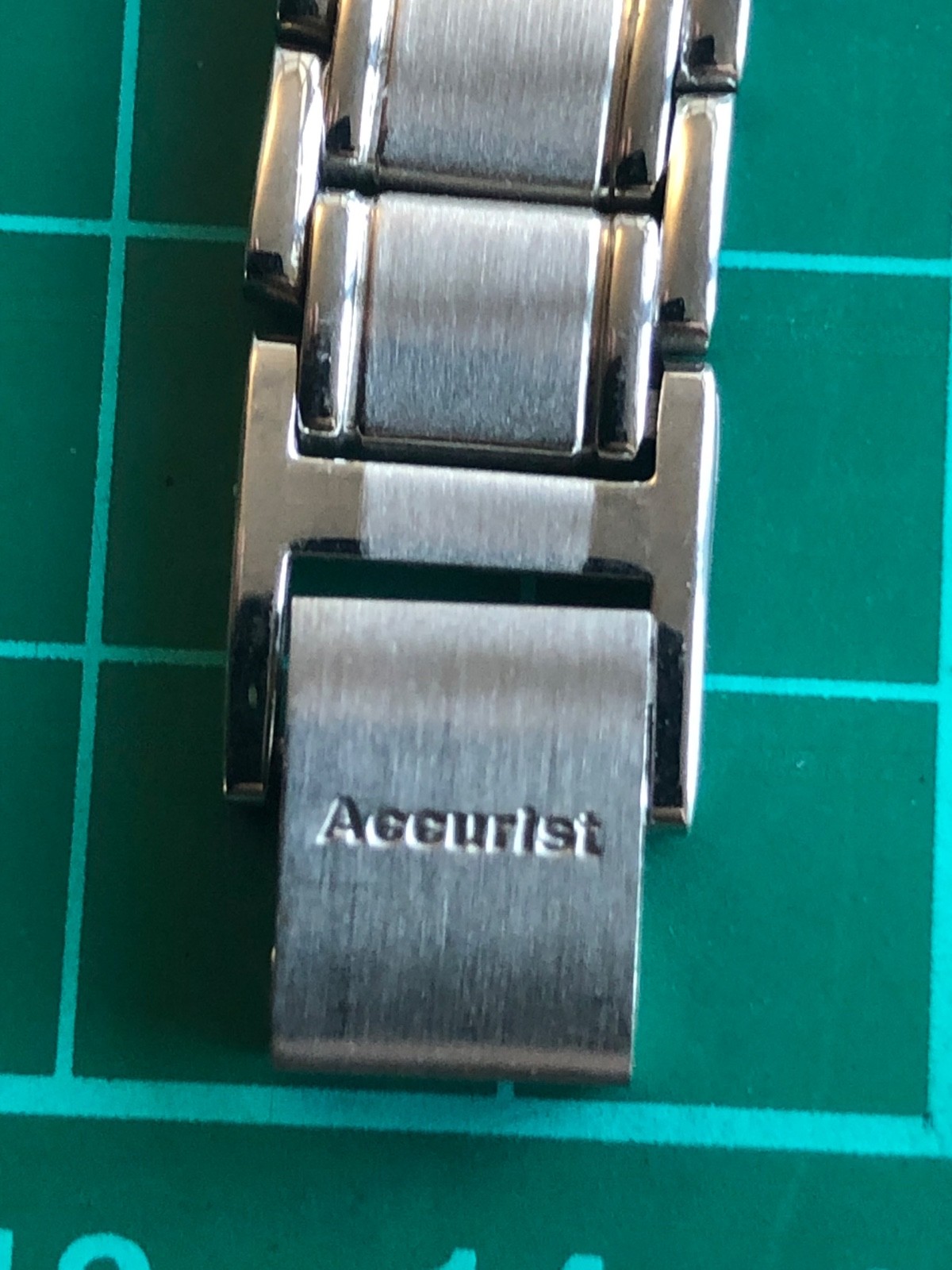 Ladies ACCURIST Diamond Watch, Blue Dial, New Battery Running