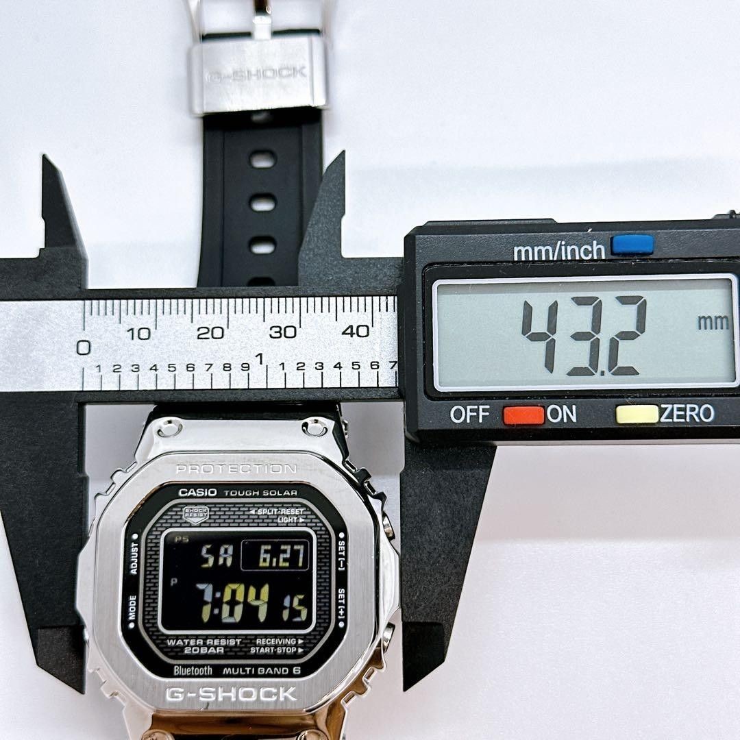 Casio G SHOCK GMW B5000 Solar Metal Rubber Working Confirmed
