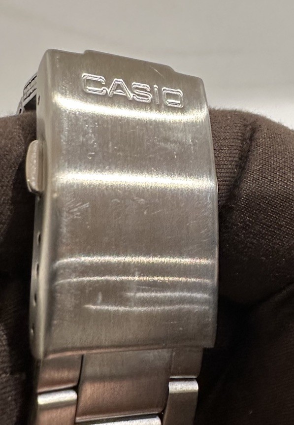 Casio Multifunction Silver-Tone Bracelet 42mm Watch AE1200WHD-1A