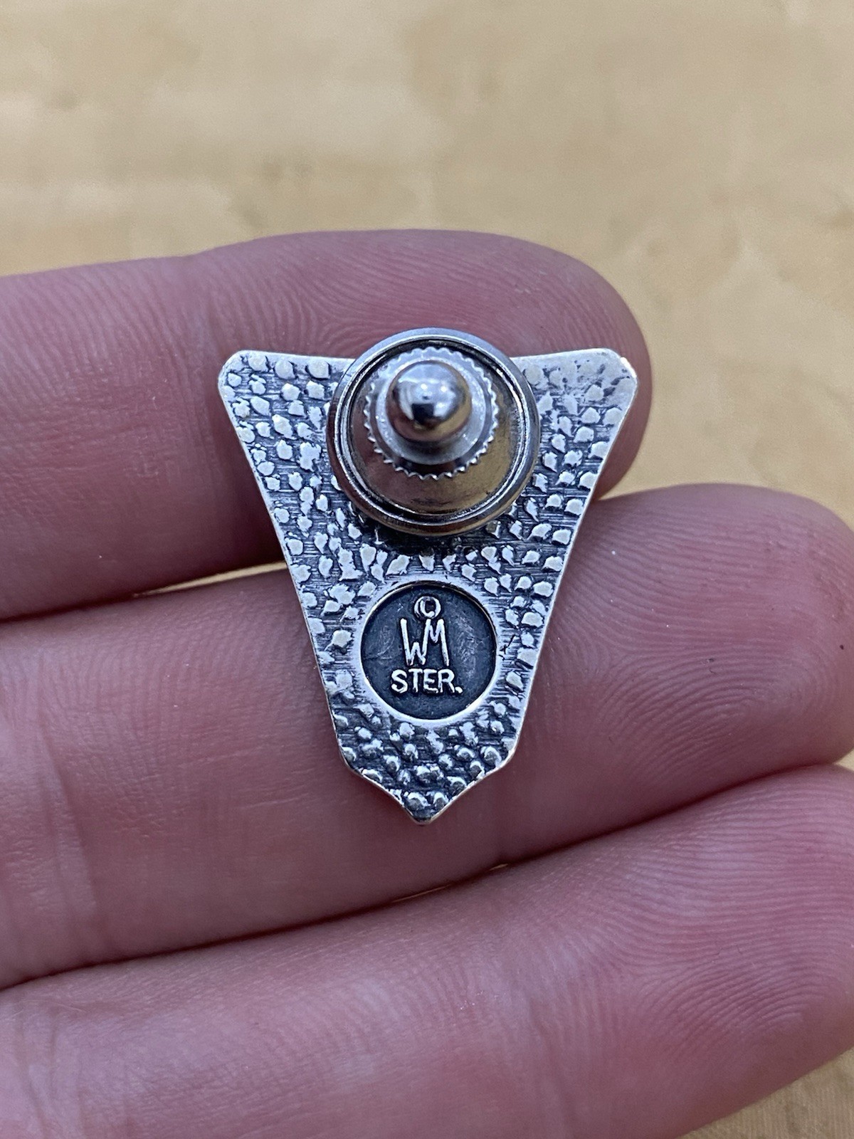 Wheeler Manufacturing Sterling Silver 925 Vintage Signed Pin
