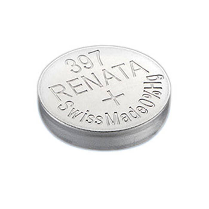 100 pcs Renata 397 Watch Batteries SR726SW 397 0% MERCURY