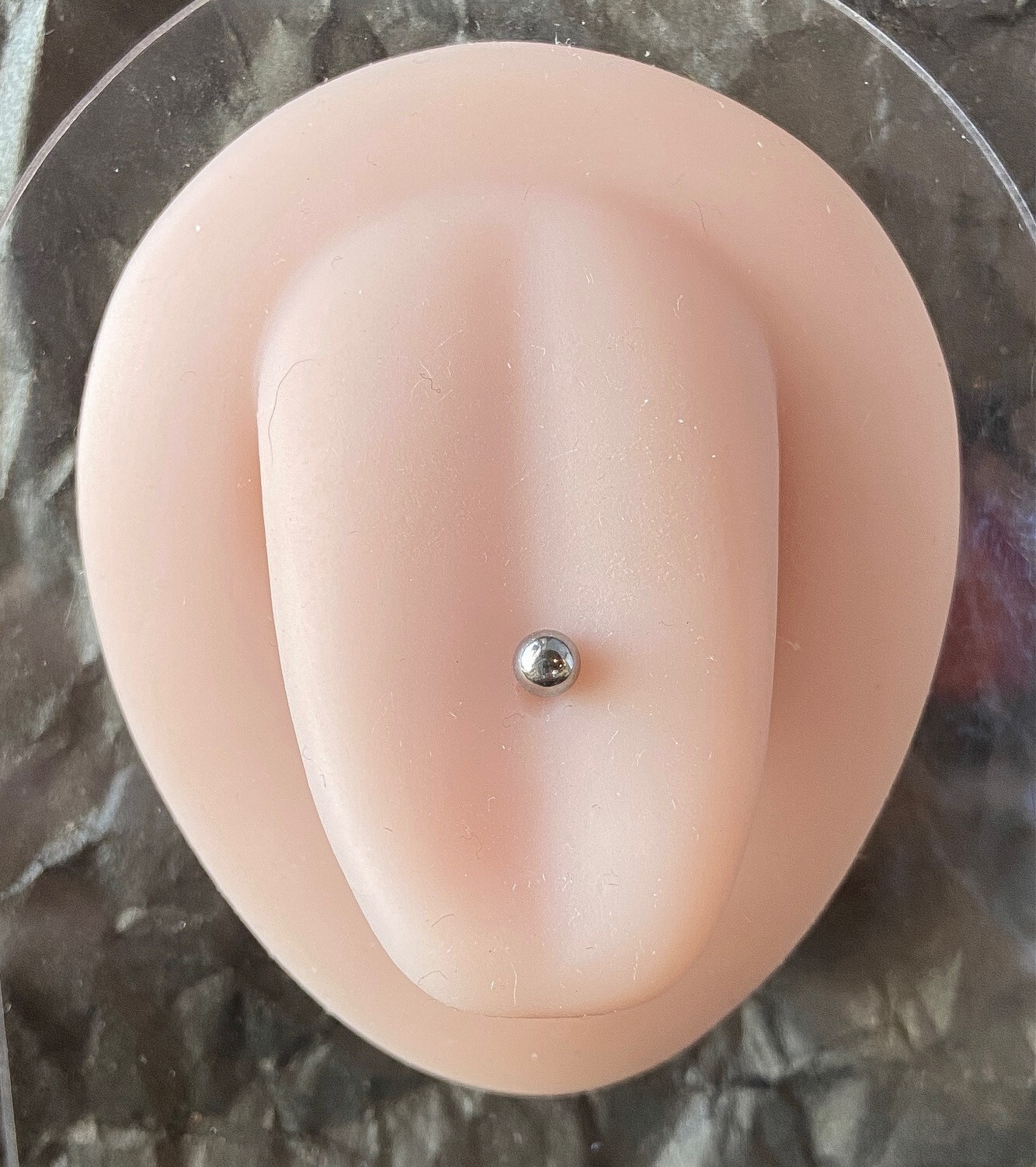 1pc 316L Surgical Steel Barbell Tongue, Nipple, Eyebrow, Industrial, Tragus Ring