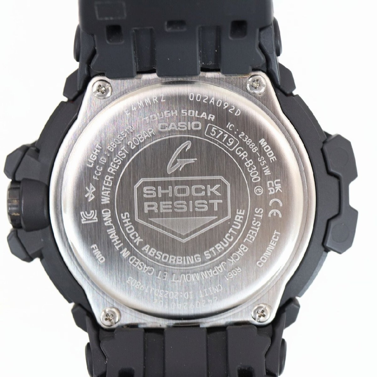 CASIO G SHOCK GR B300 TOUGH SOLAR Gravity Master Watch Grade Working Used 12510