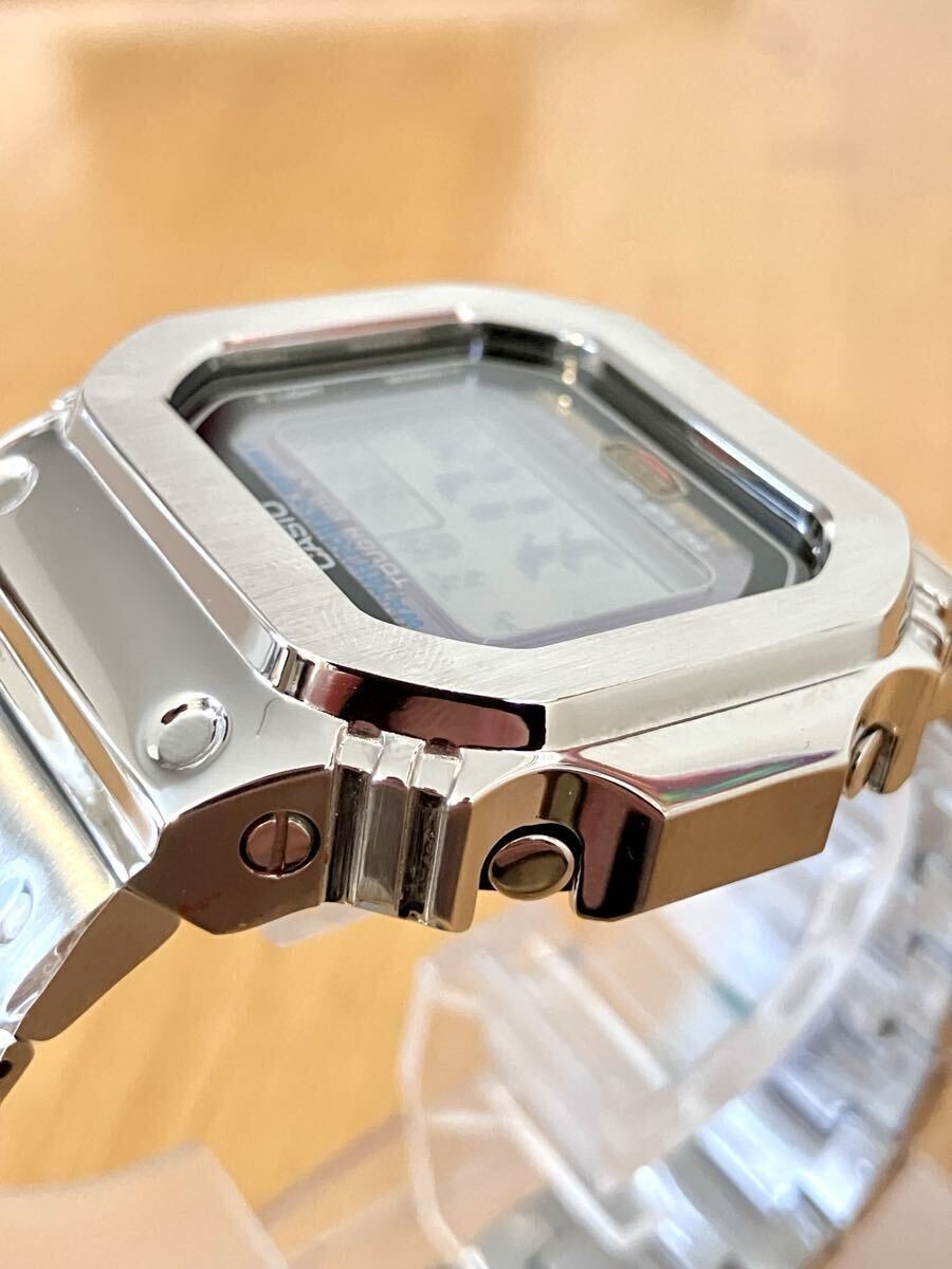 Brand new full metal CASIO G SHOCK G 5600UE G 5600E Custom Digital Watch Stainle