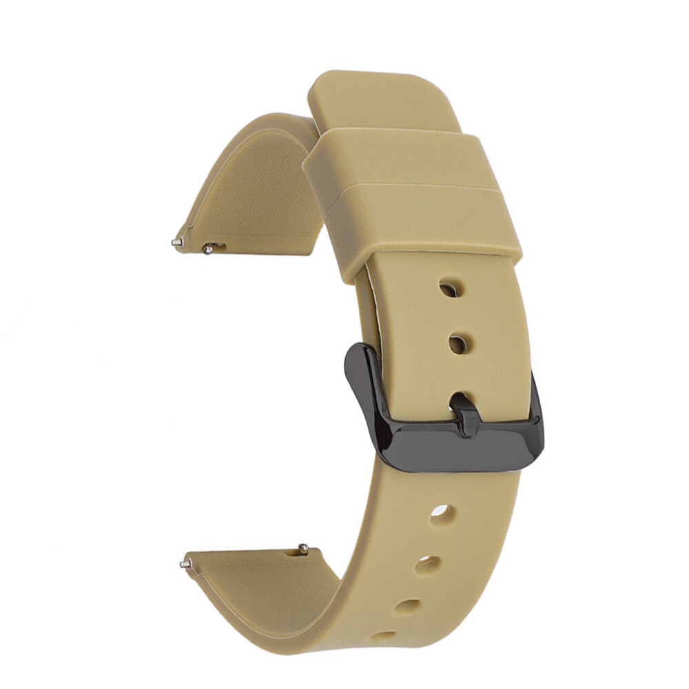 14-24mm Silicone Rubber Smart Watch Strap Waterproof Replacement Wrist Band Belt