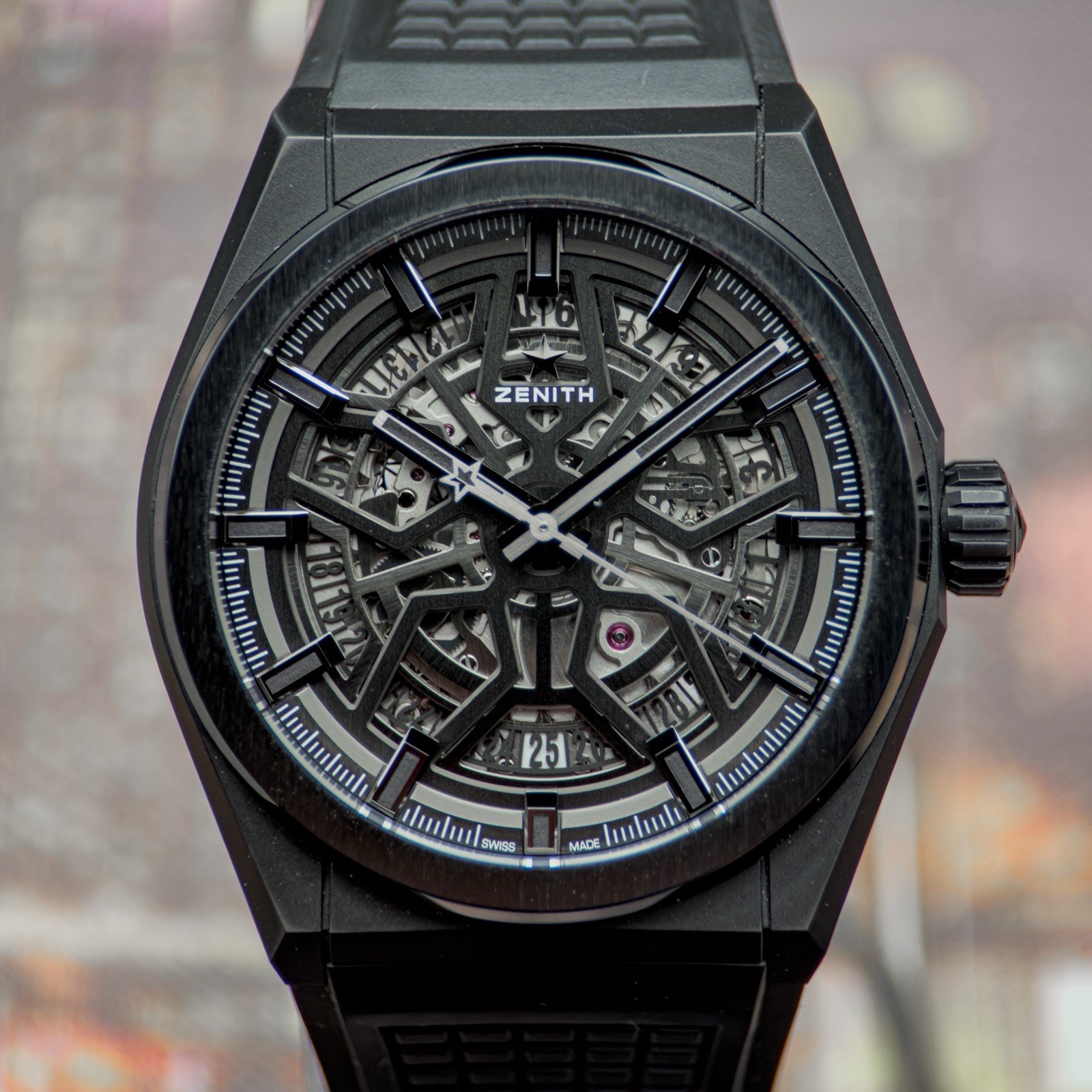 Zenith Defy Men’s Black Watch – 49.9000.670/77.R782