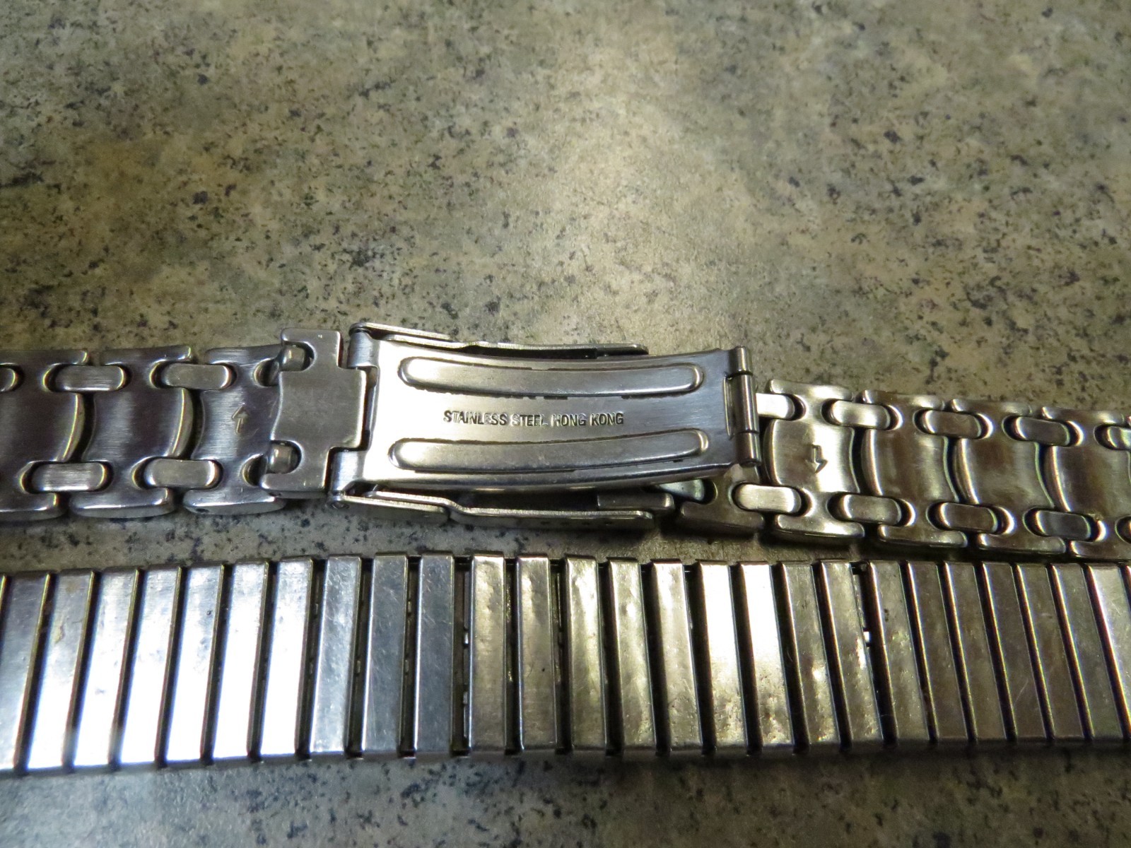 (2) Vintage Watch Bands, Kenneth Cole/Spidel, 3/4″ Wide