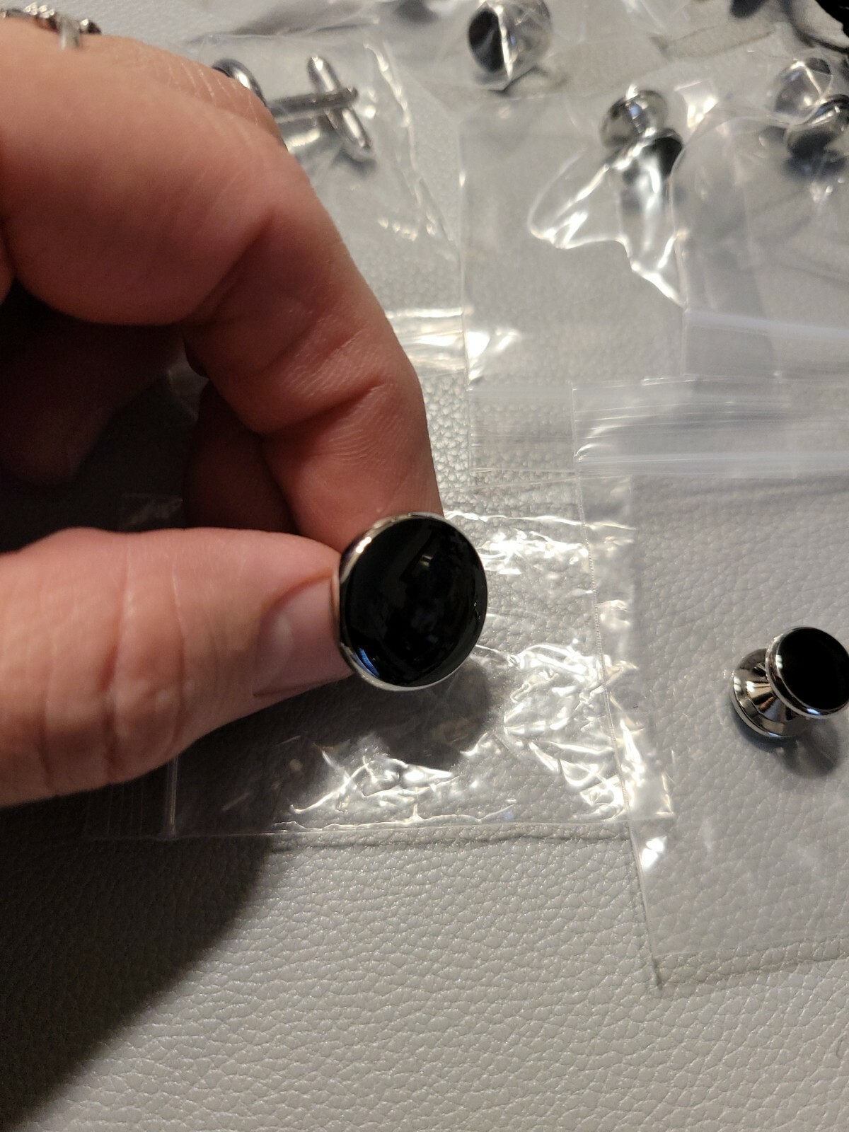 8 Rovtop Cufflinks and Studs Set for Tuxedo Shirts Business Wedding