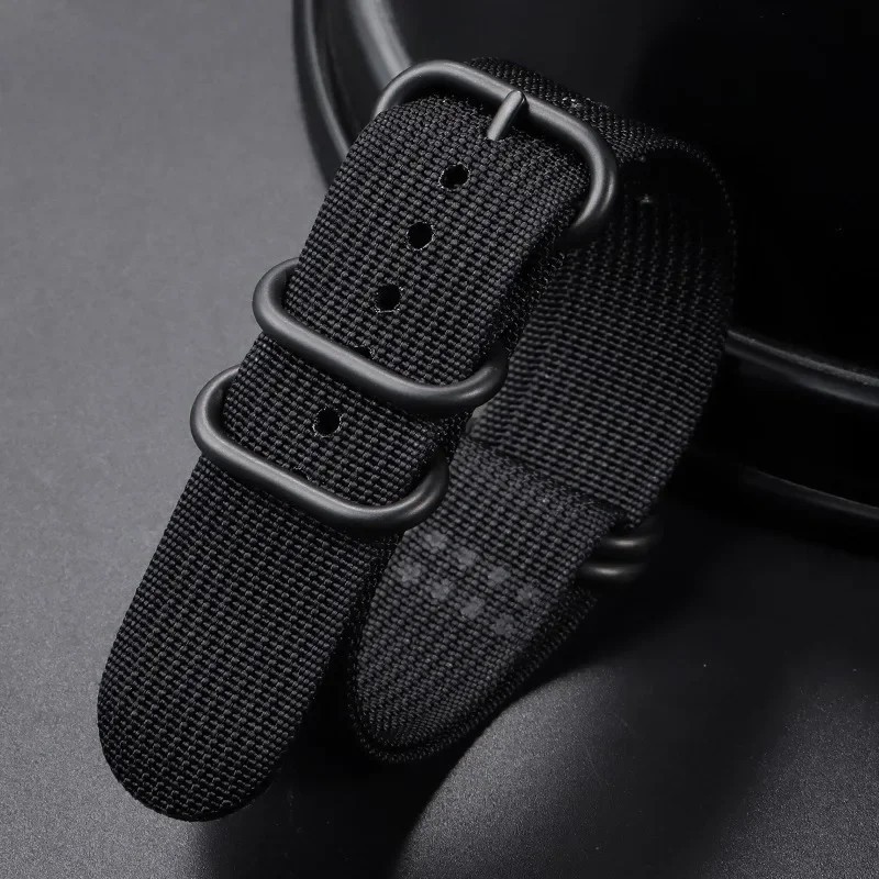 Share 18mm 20mm 22mm 24mm Ballistic Durable Military Nylon Wrist Watch Band Str
