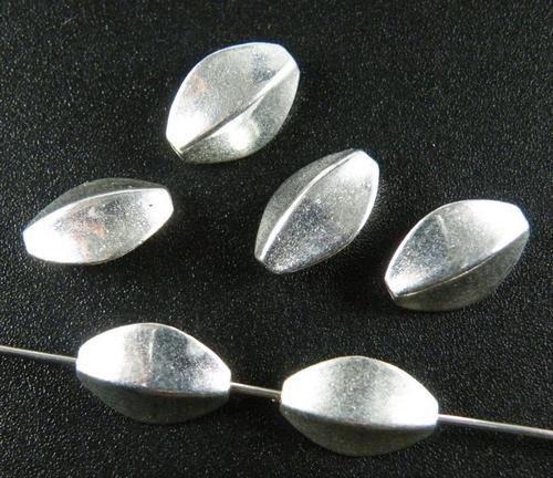150pcs Tibetan Silver Geometric polyhedral Spacer Beads 12x9x5.5mm 11223