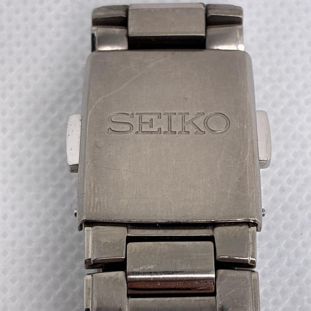 Seiko Men’s Watch Radio Solar Titanium Date Spirit Gold Japan 0713801
