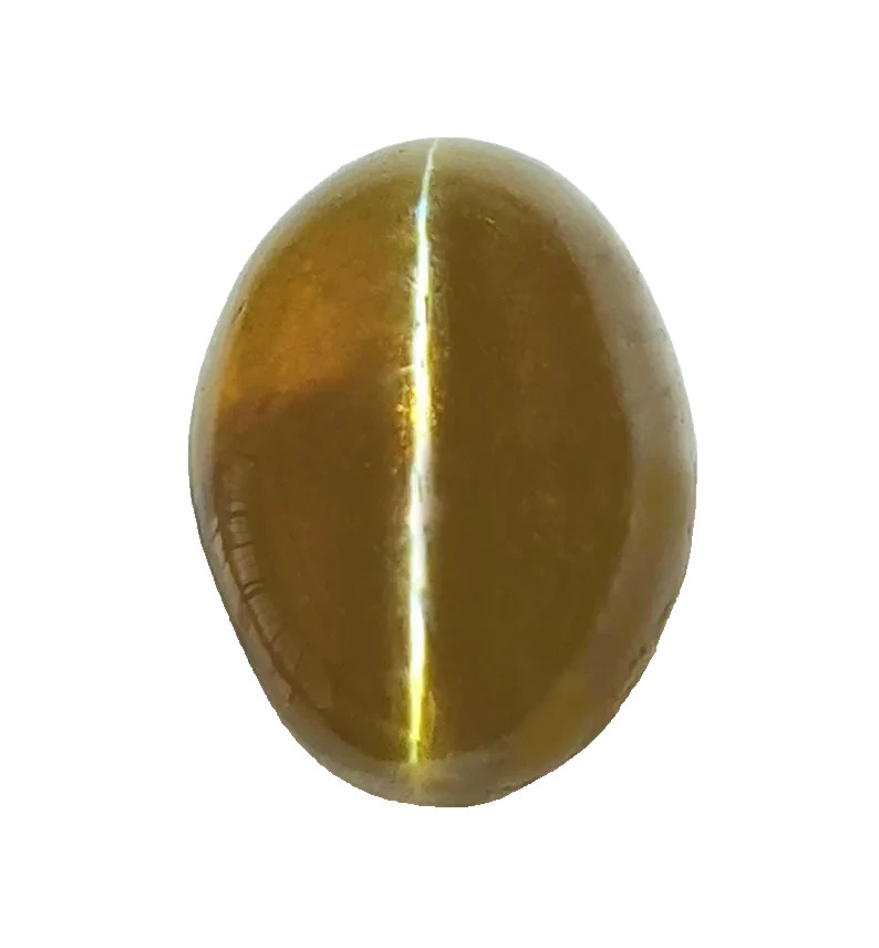 3.67 ct Sri Lankan Milk and Honey Chrysoberyl Cat’s Eye Unheated gemstone