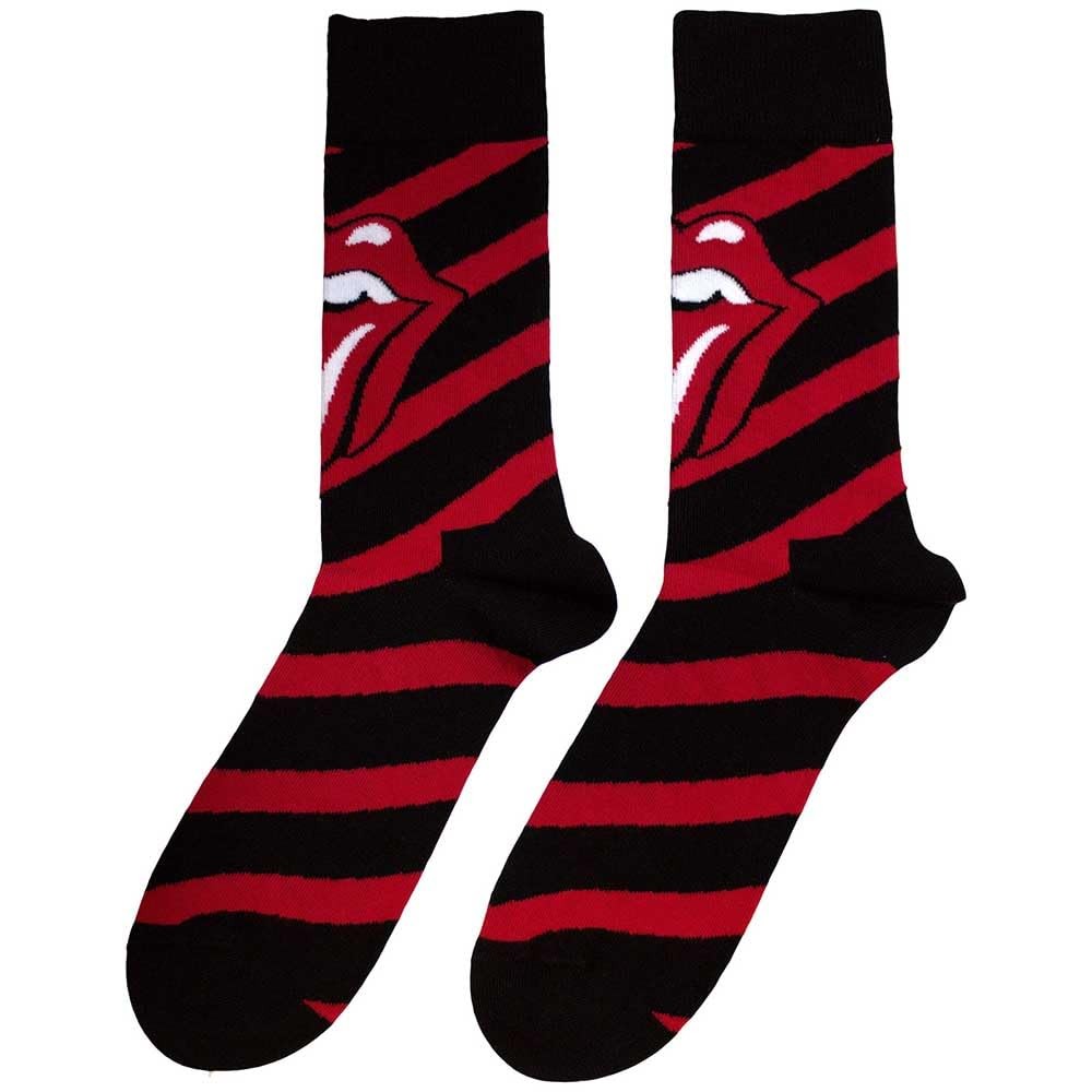 Rock Off officially licensed products The Rolling Stones Stripes Small, Black