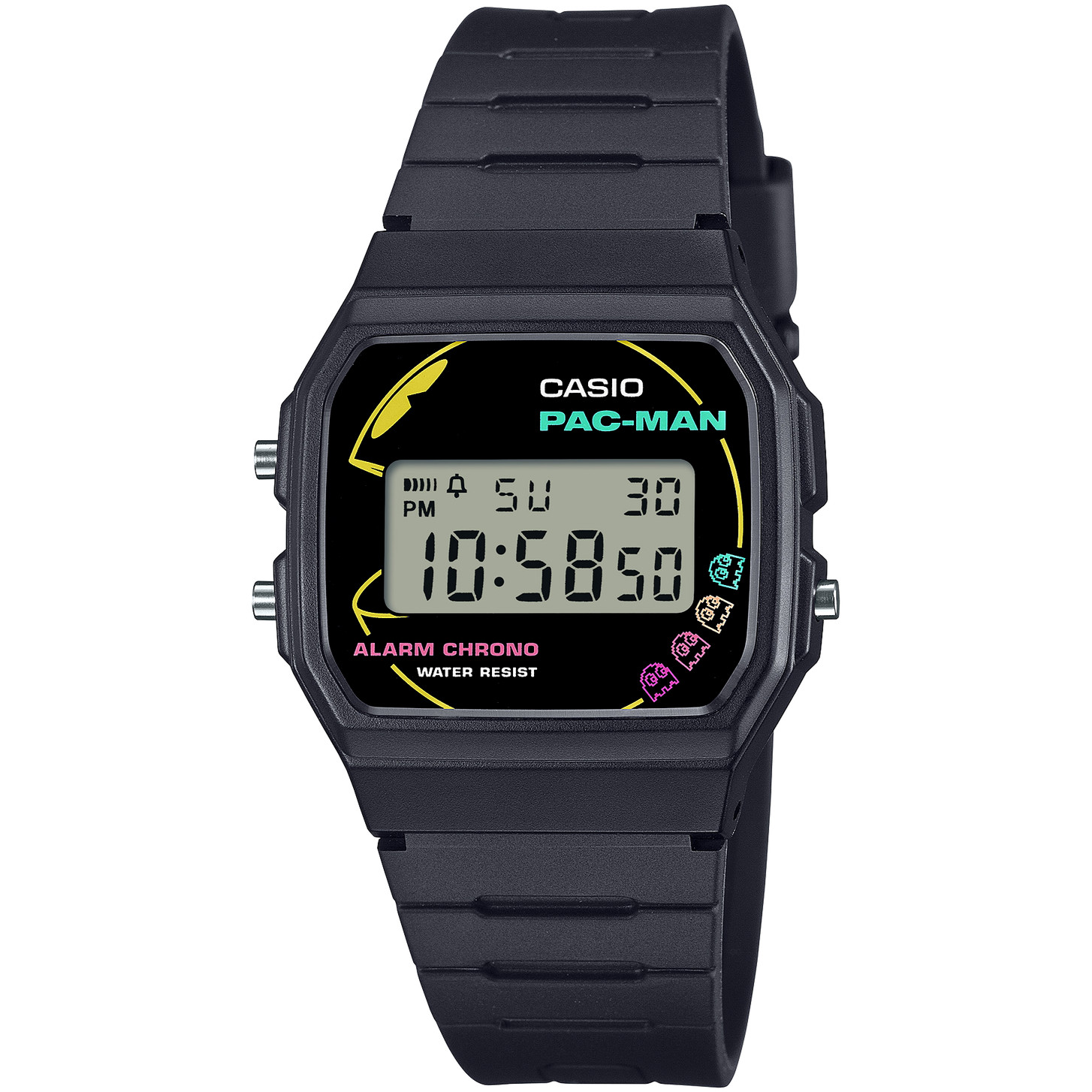 CASIO CLASSIC F-91WPC-1AJR PAC-MAN Collaboration Limited Digital Watch 35.2mm