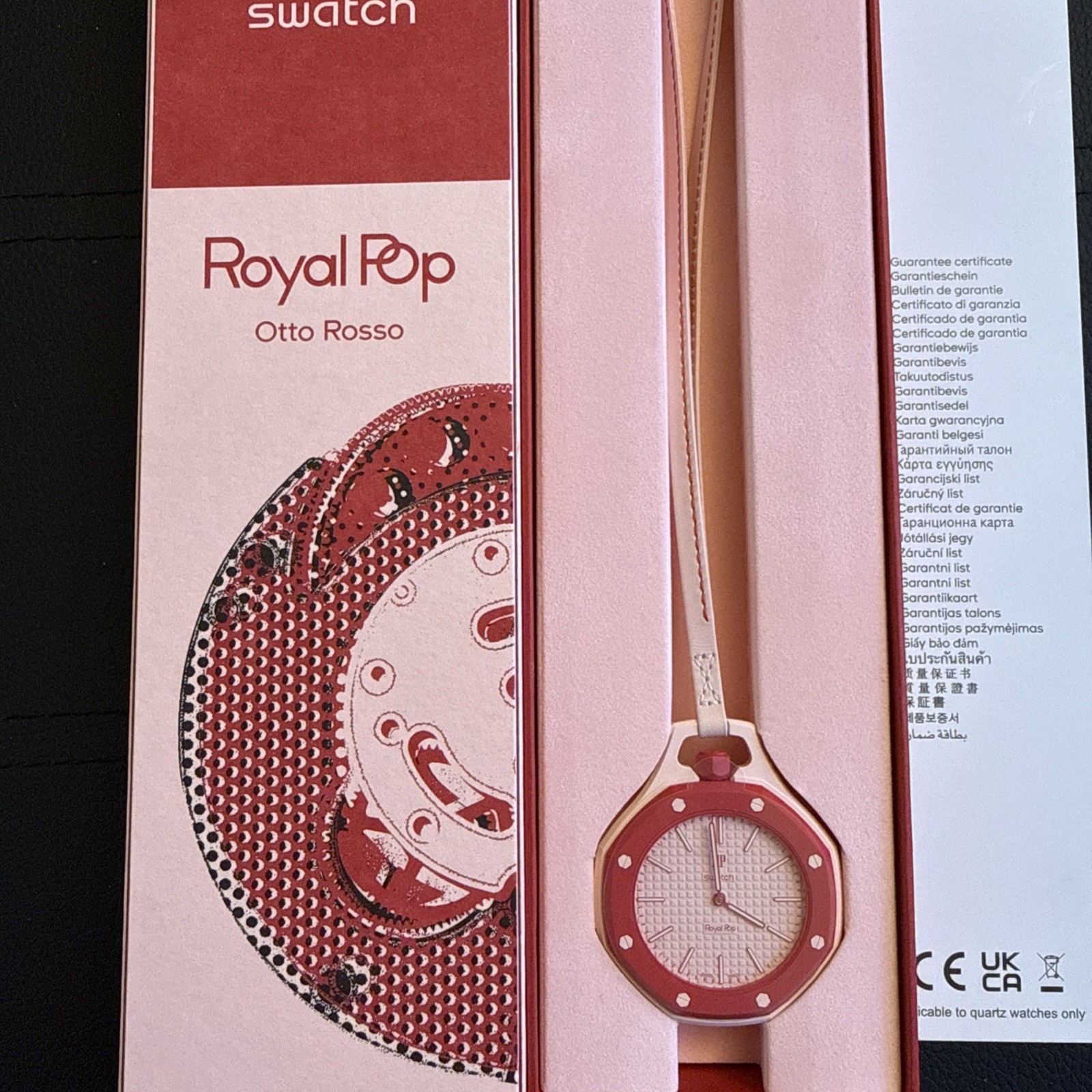 Swatch x AP Audemars Piguet Royal Pop Otto Rosso – NEW