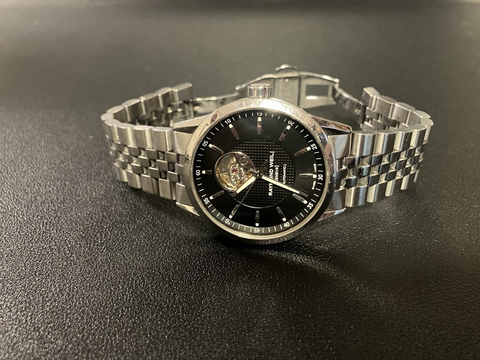 Raymond Weil 2710-ST-20021 Freelancer Men’s Dress Watch 42mm Automatic Steel
