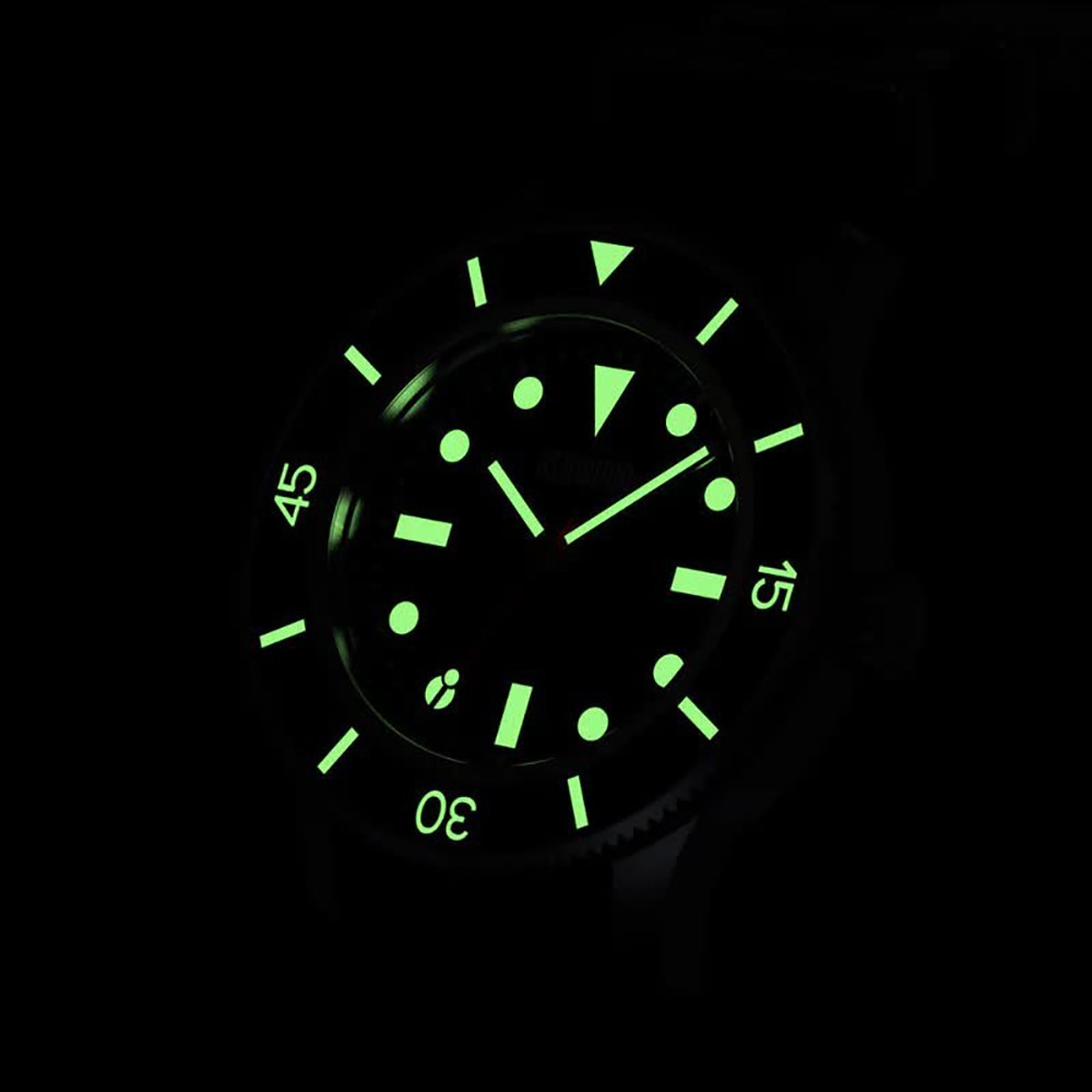 Redwood Tactical v3 Solar Black Steel Fabric PVD Military Men’s Watch