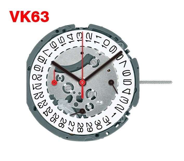 Genuine Japan Chronograph Quartz Movement VK61 VK63 VK64 VK67 VK68 VK73 Battery