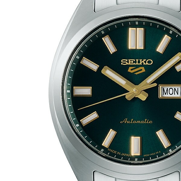 Seiko 5 SBSA293 Sports Automatic Men’s Watch Green Dial Analog 37.4mm From Japan