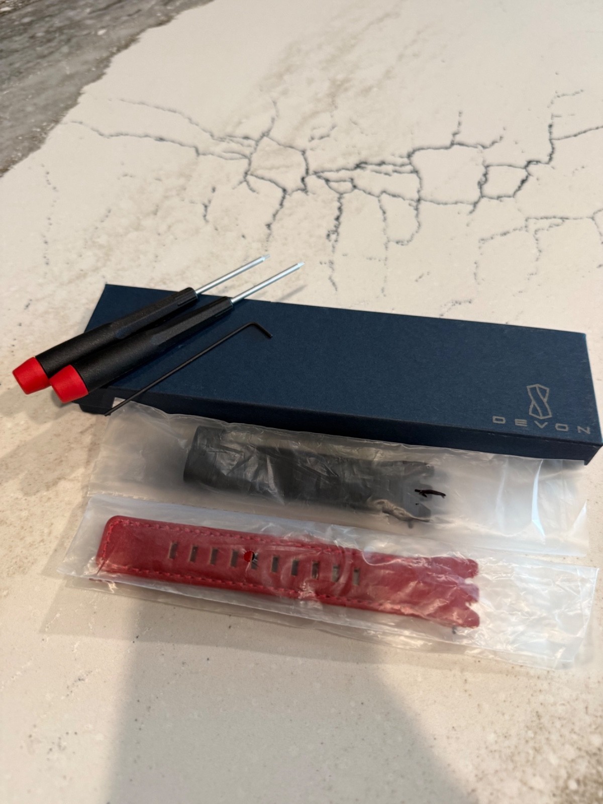 Devon Tread 2 VERY RARE “SHINING” Chronograph Complete Set with Box & MORE!