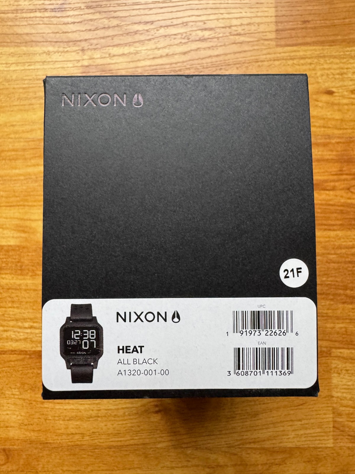 Nixon Heat Watch Black A1320-001-00