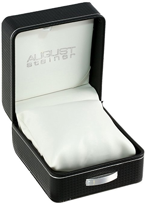 August Steiner Women’s AS8018SSW Multifunction Dazzling Strap Watch F2230