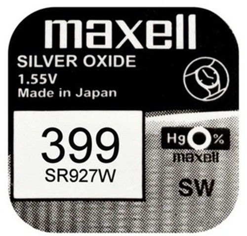 Maxell 399 SR927W Silver Oxide Watch Batteries 10x 15x 25x 50x