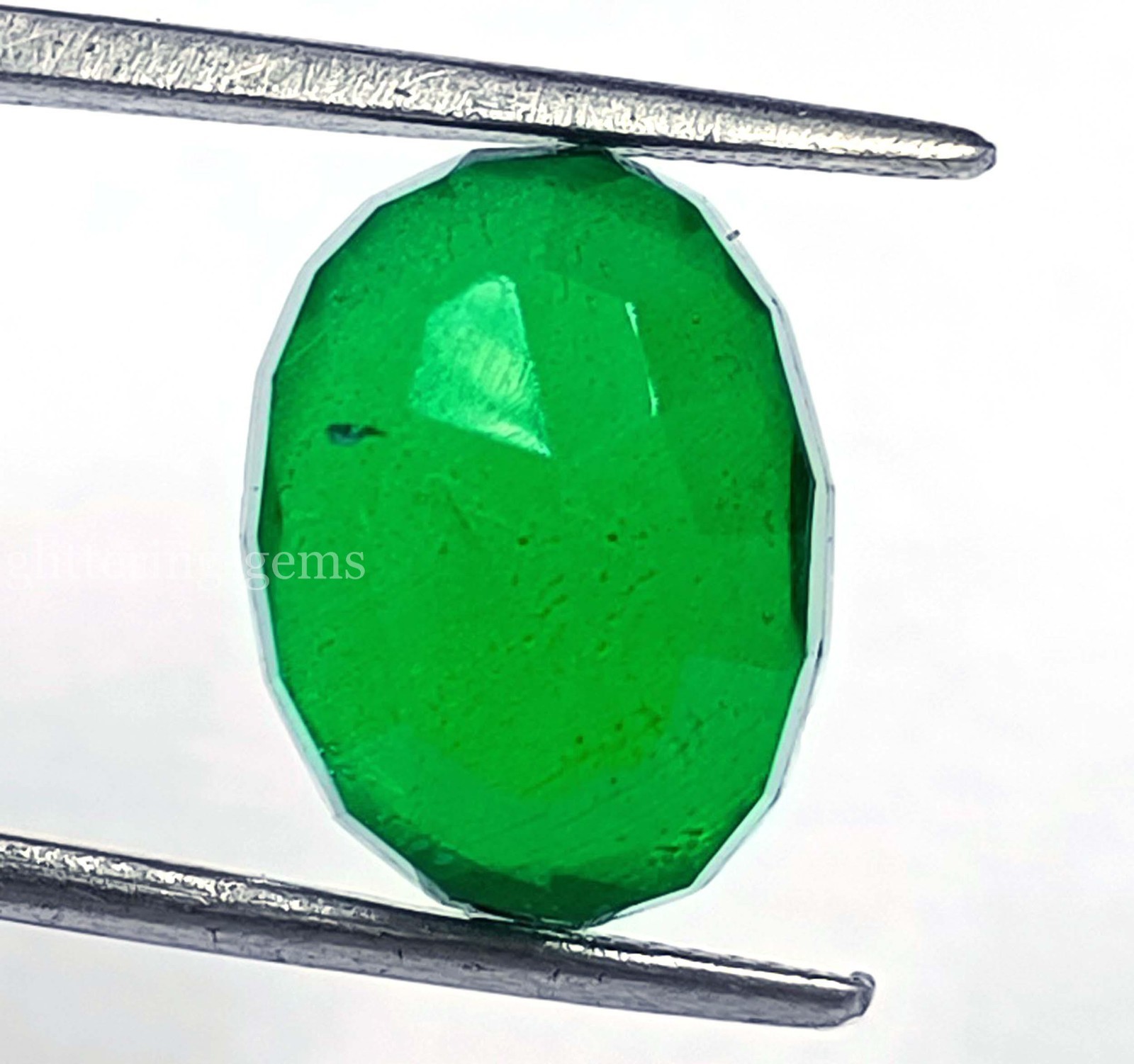 IGL Certified 11.80 Ct Natural Emerald Oval Shape Collector Loose Gem 5DOO