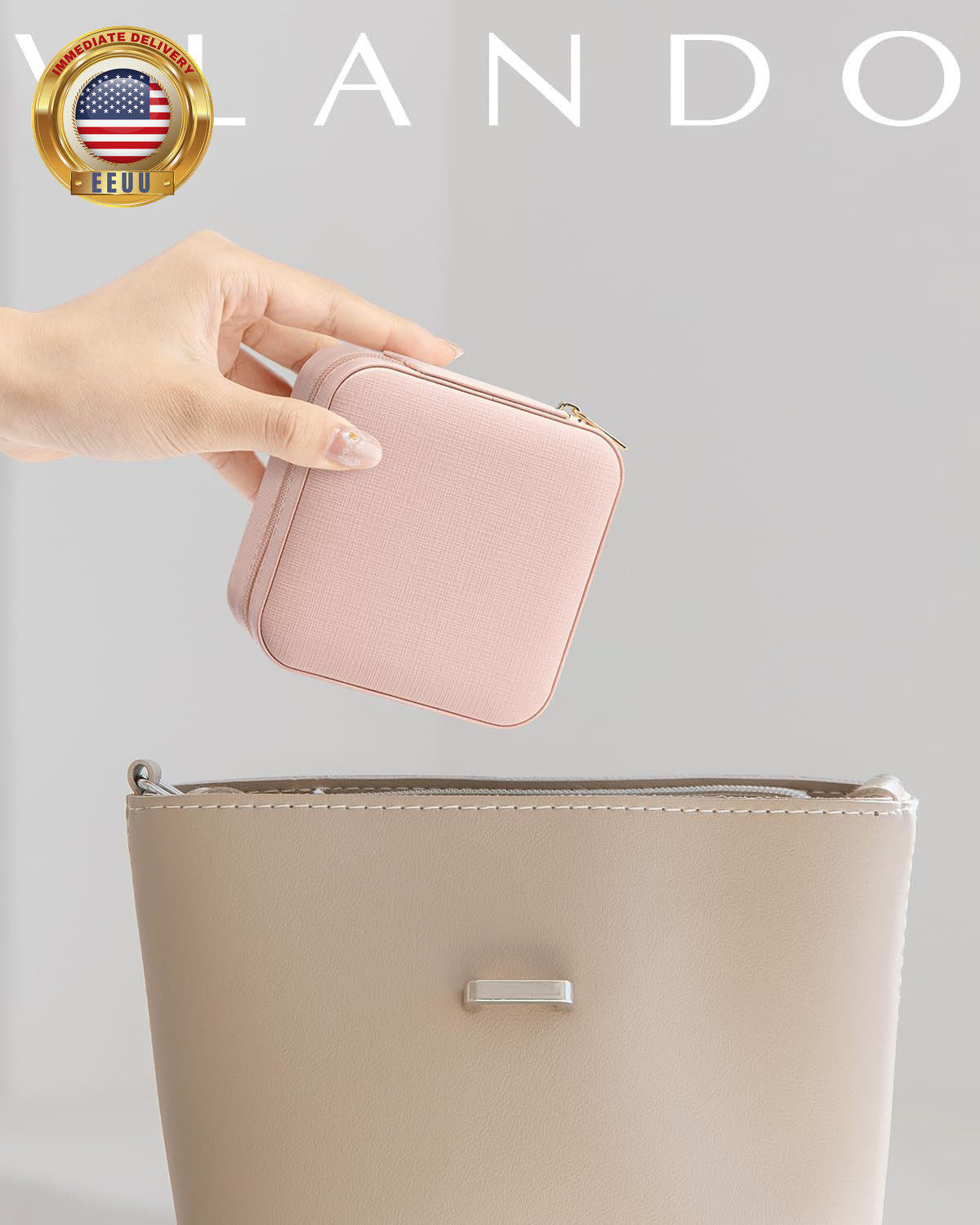 Travel Jewelry Case – Teacher Appreciation Gifts for Women – Small Jewelry Trave