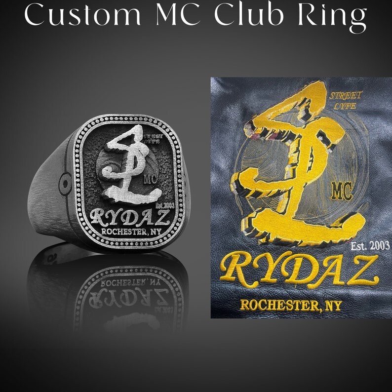 Customizable Sterling Silver Family Crest Signet Ring, Piloto Coat of Arms Ring