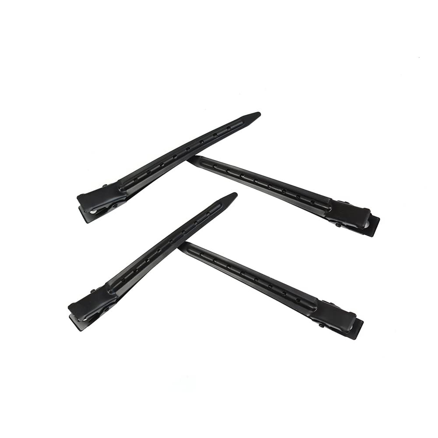 20 Pcs 3.5 Inches Duck Bill Hair Clips Black Metal Alligator Curl Clips with …