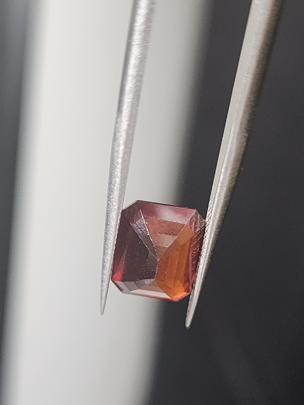 Natural Red Garnet 3.75 ct Octagon Emerald Cut 10.16 x 8.15 x 4.94 mm Loose Gem