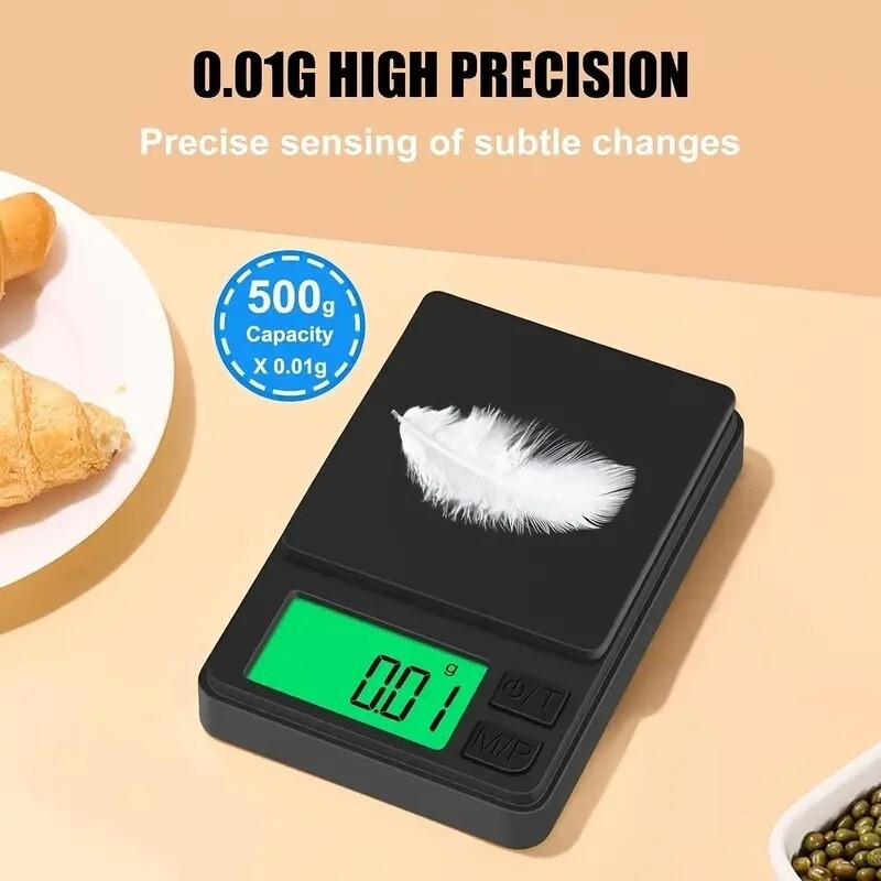 100/500g 0.01g mini digital scale high precision electronic pocket scale jewelry