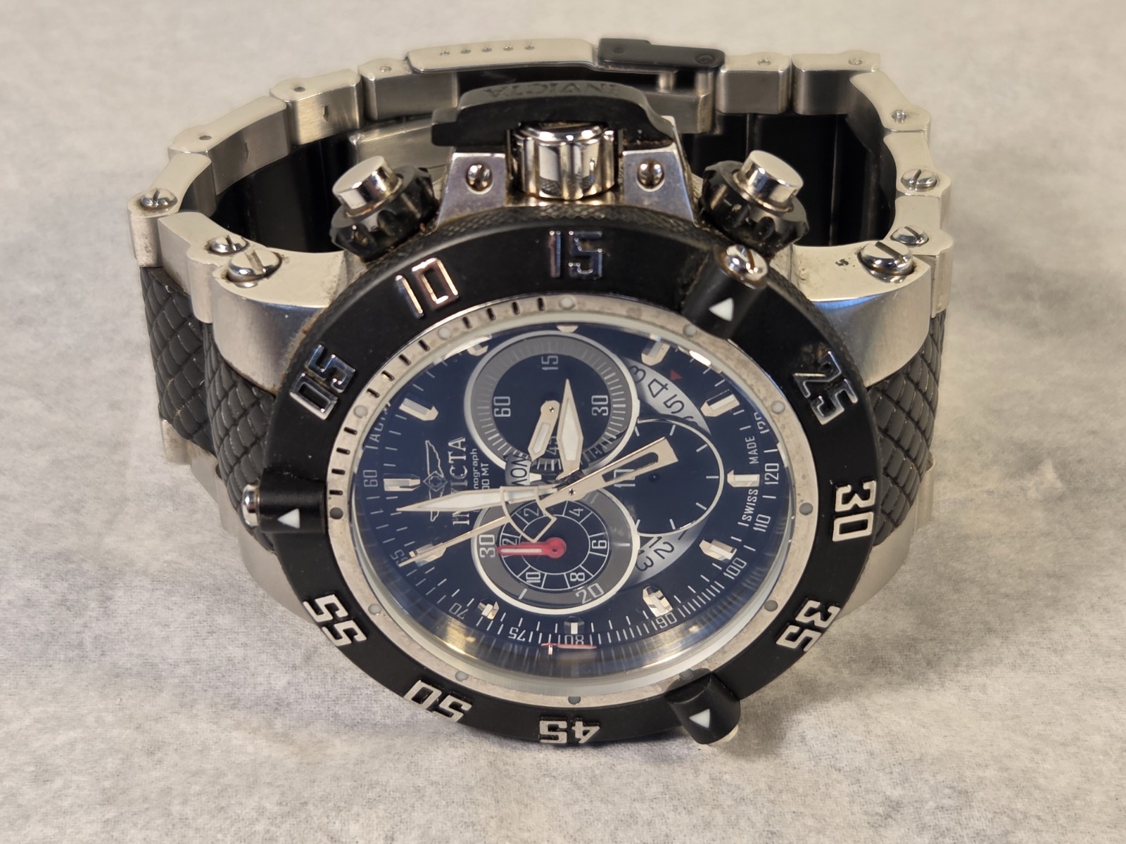 INVICTA SUBAQUA NOMA III CHRONOGRAPH Men’s Watch Model 4696 Swiss 500M Stainless