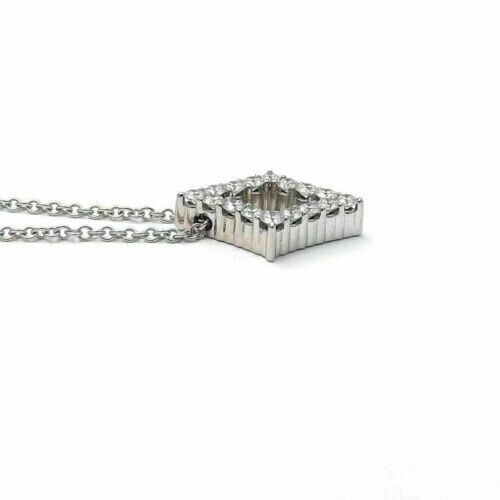 2CT Round Cut Moissanite Kite Shape Women’s Pendant 14k White Gold Plated Silver