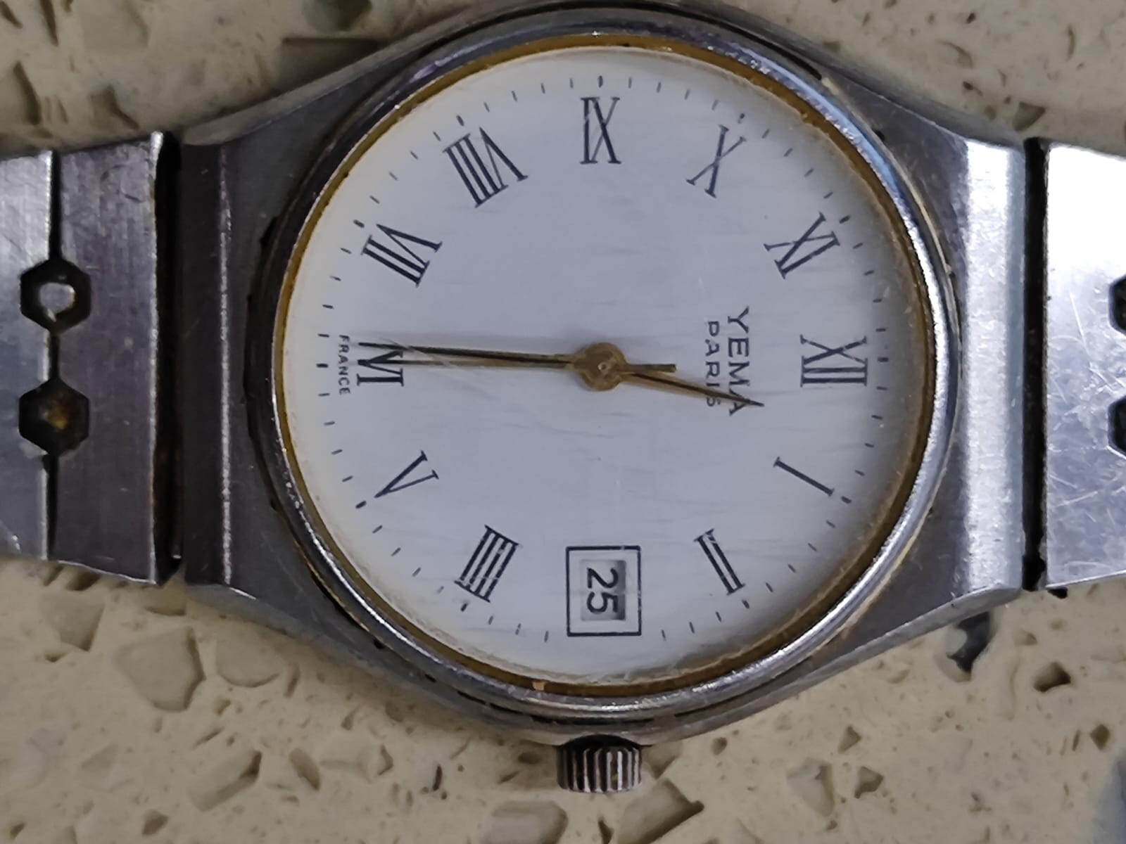 Vintage Yema Paris V7 1V99 Working Used 34mm