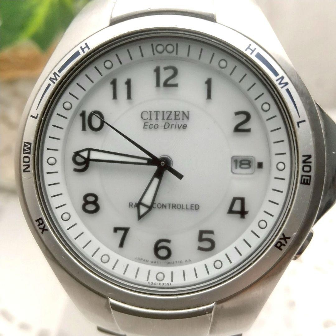 Citizen Eco-Drive Solar Watch Date Silver Dial 38mm Mens wrist 15cm/5.9in