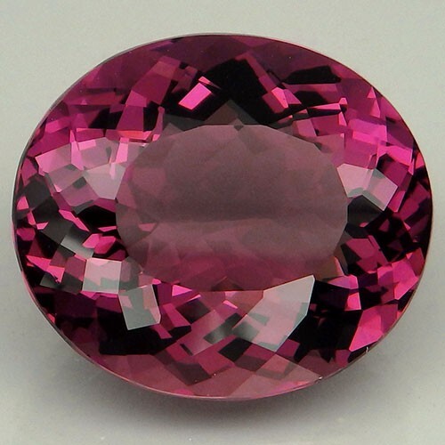 21.25Ct. Attractive!!! Pink Purple Morganite Oval
