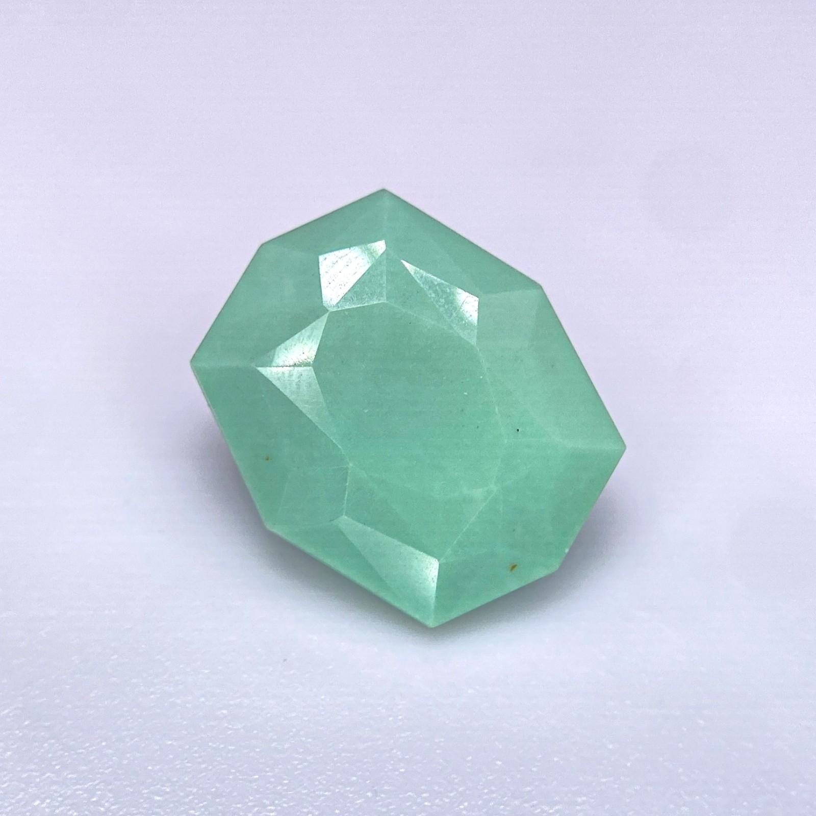 7.83 ct VARISCITE – USA – Natural Rare Untreated Faceted – FREAKINGCAT