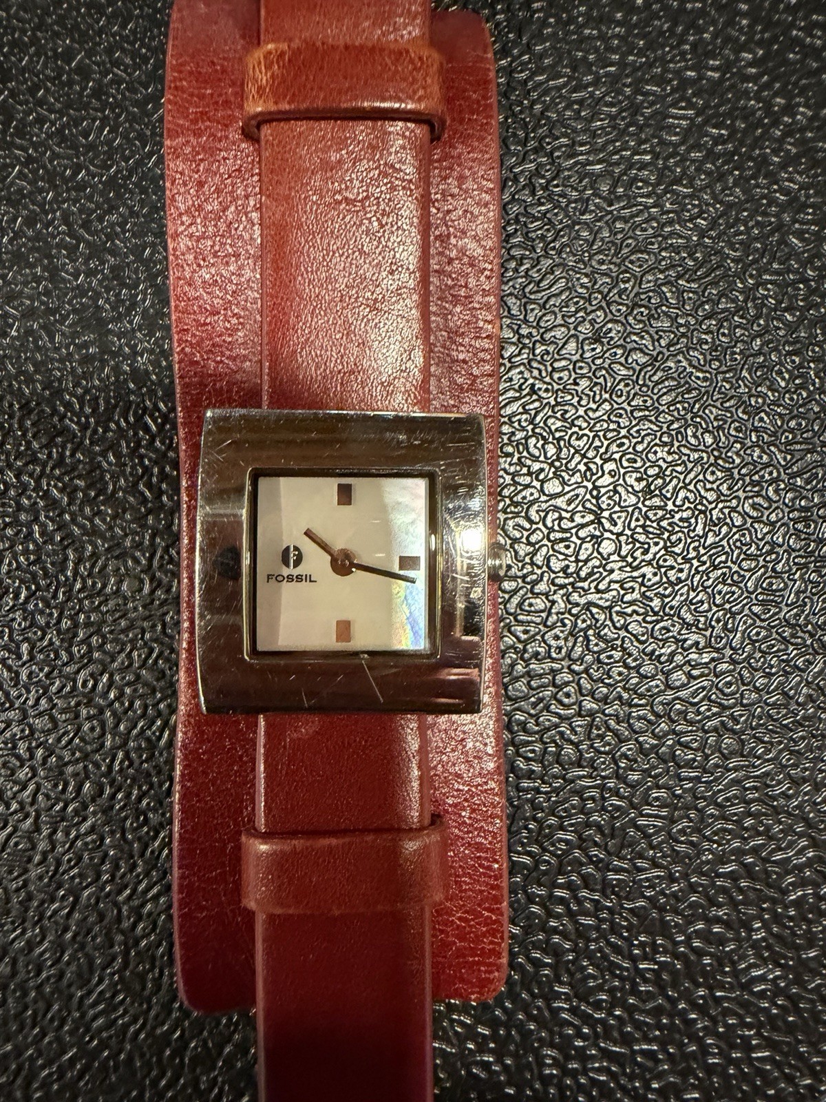 4 Women’s Watches Diesel Fossil Reaction Leather Strap & DKNY Stainless Bracelet