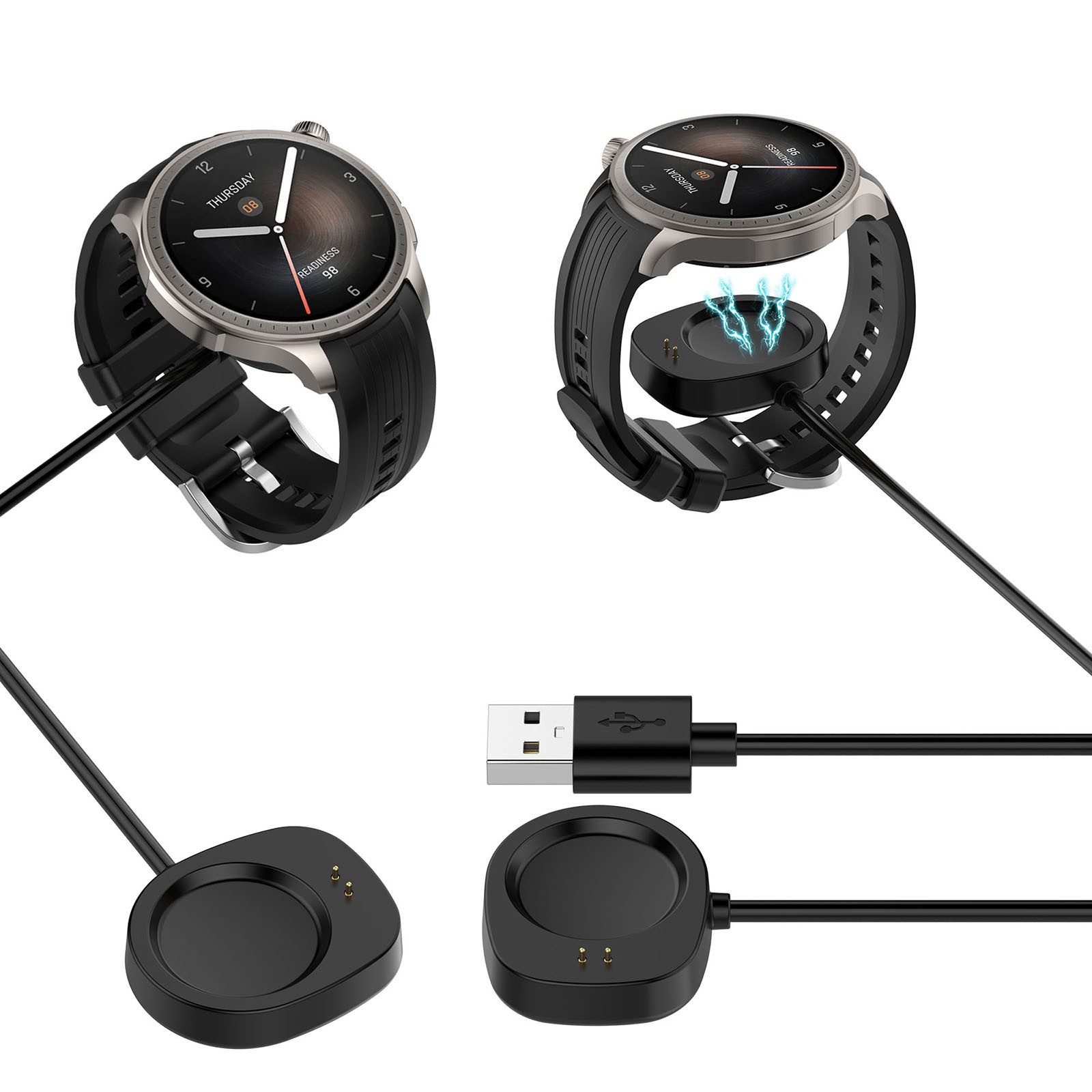 1 Meter Magnetic Charging Cable Charger Accessory for Amazfit Balance（A2286）