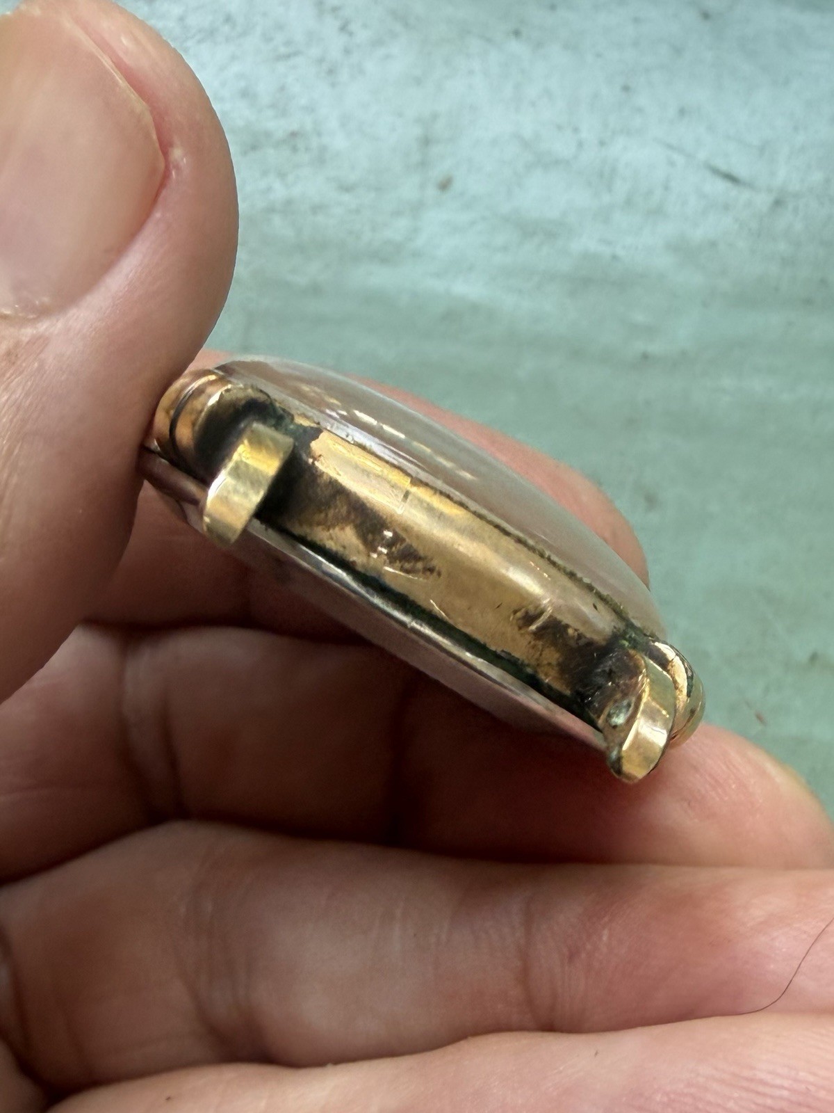 Vintage Benrus Second Day Date Pointer Gold Filled Watch Needs Work