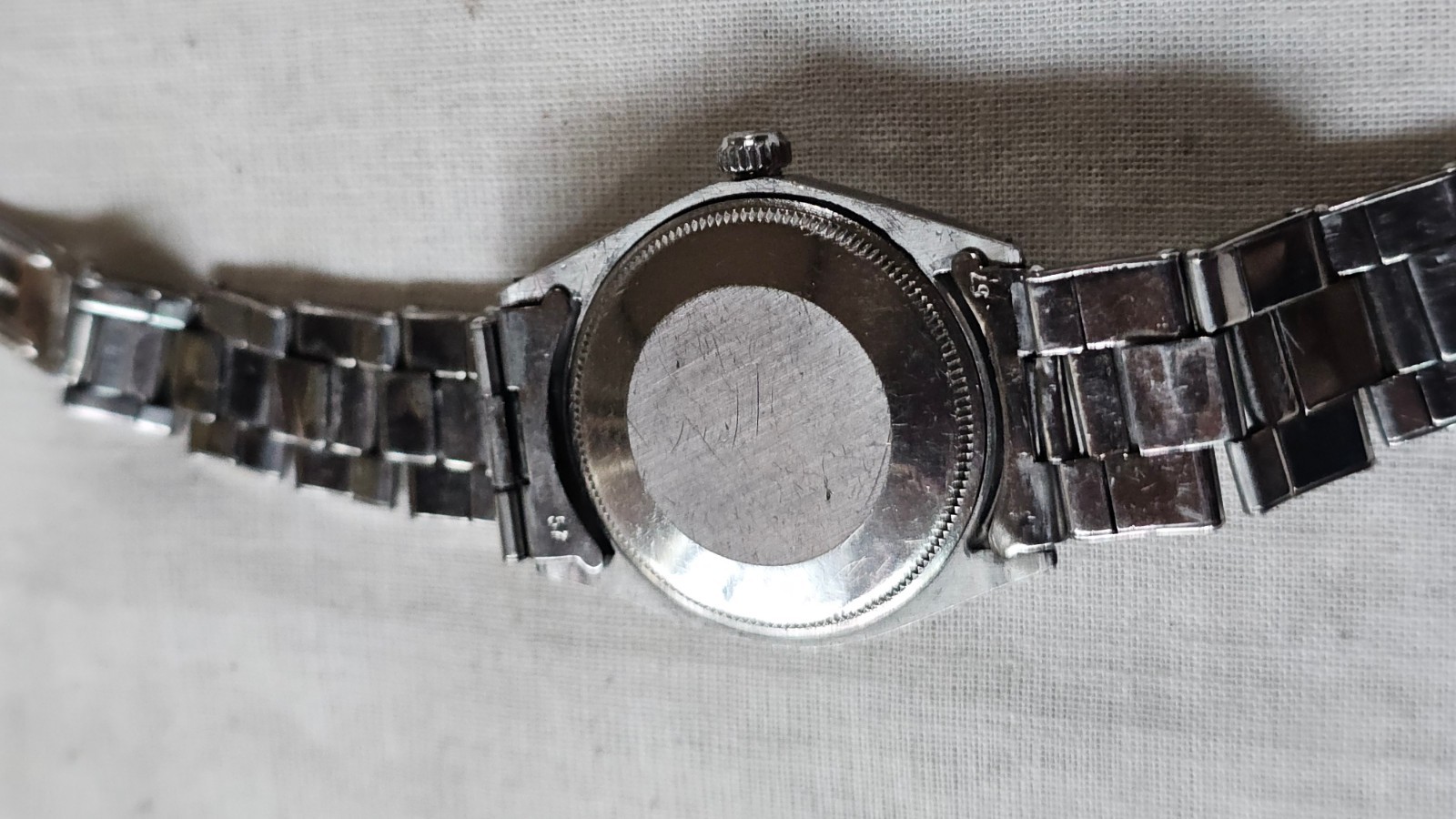 Rolex Oyster Perpetual 1002 Blue Dial Men’s Automatic Watch 1969