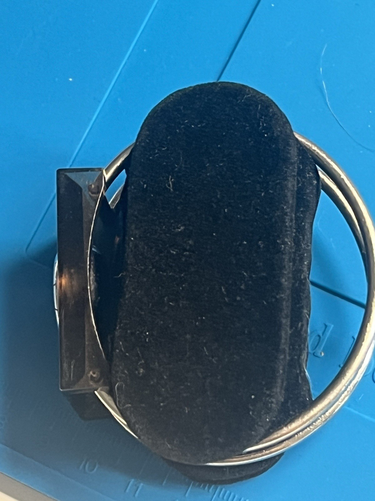 Vintage Lanvin Paris 1970s retro Lucite watch. Running