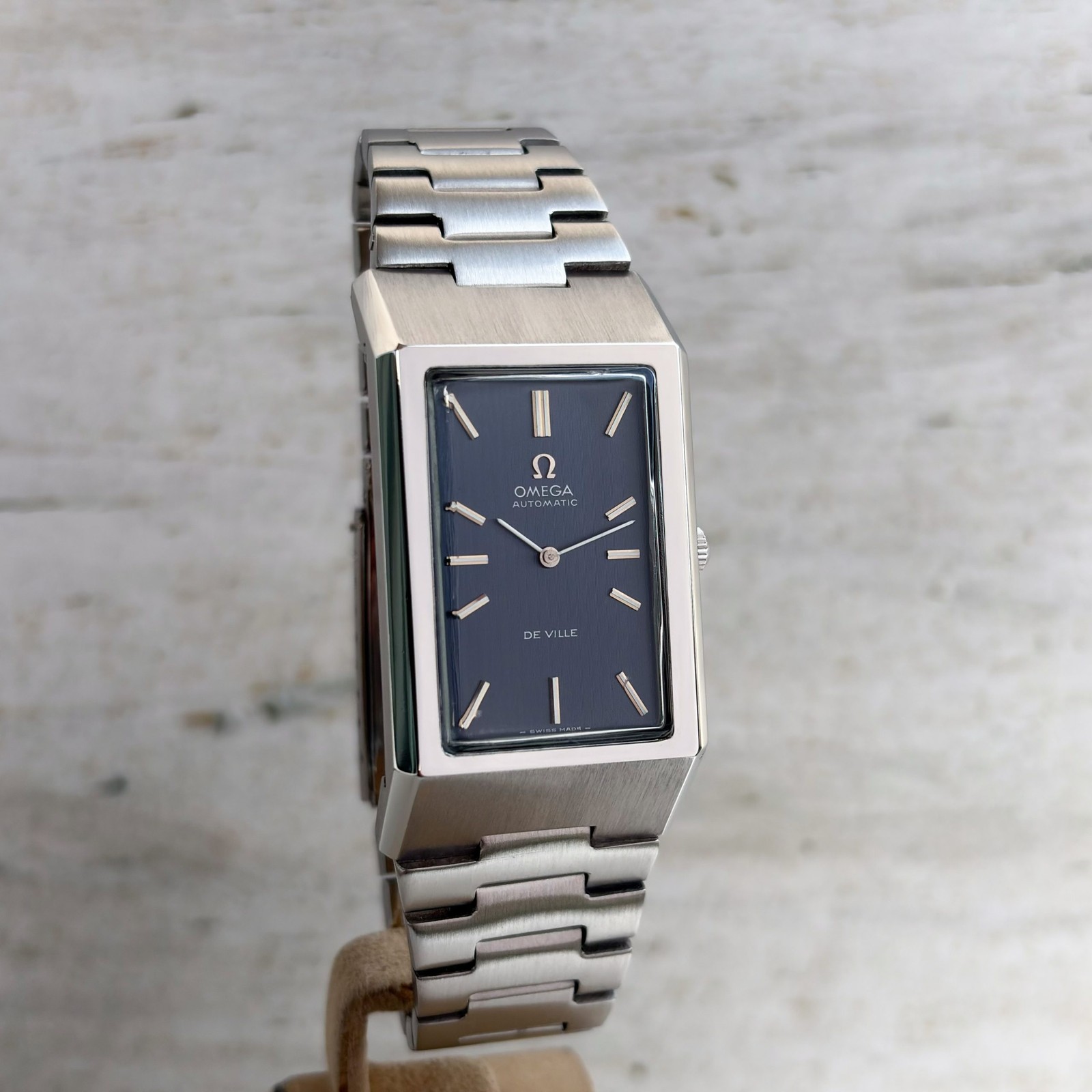 Omega De Ville Tank Jumbo 27mm Automatic 155.007 from 1972 Steel Cal. 684