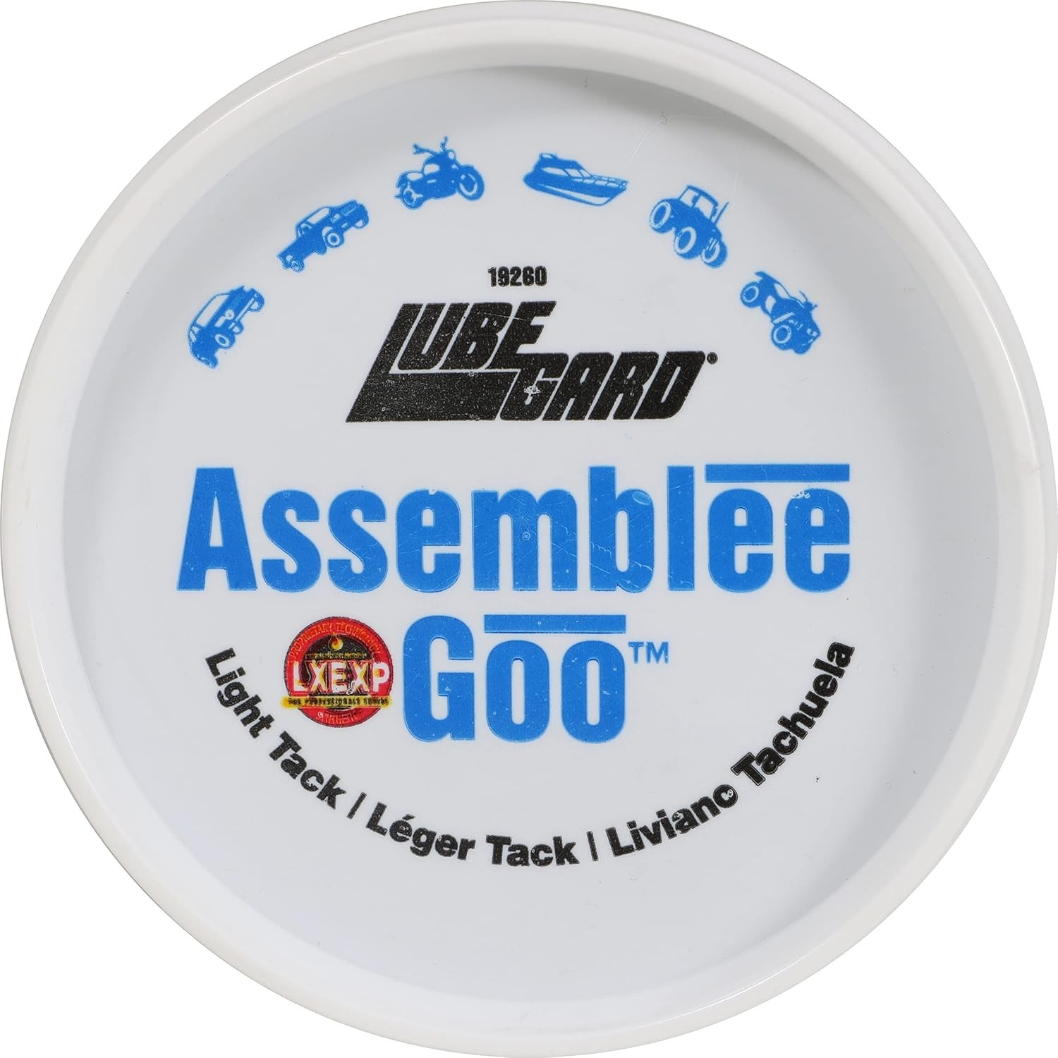 Lubegard 19260 Assemblee Goo, Blue, Light Tack Lubricant, 16 oz.