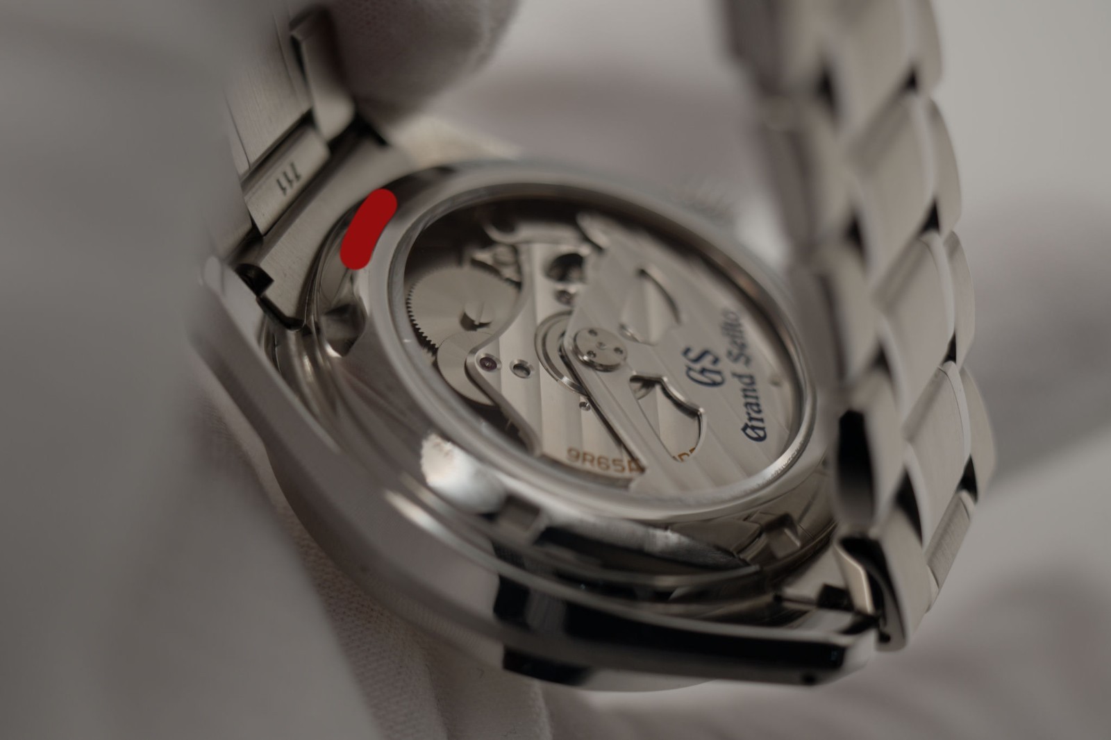 Grand Seiko SBGA373, Champagne/Beige Dial – Full Set
