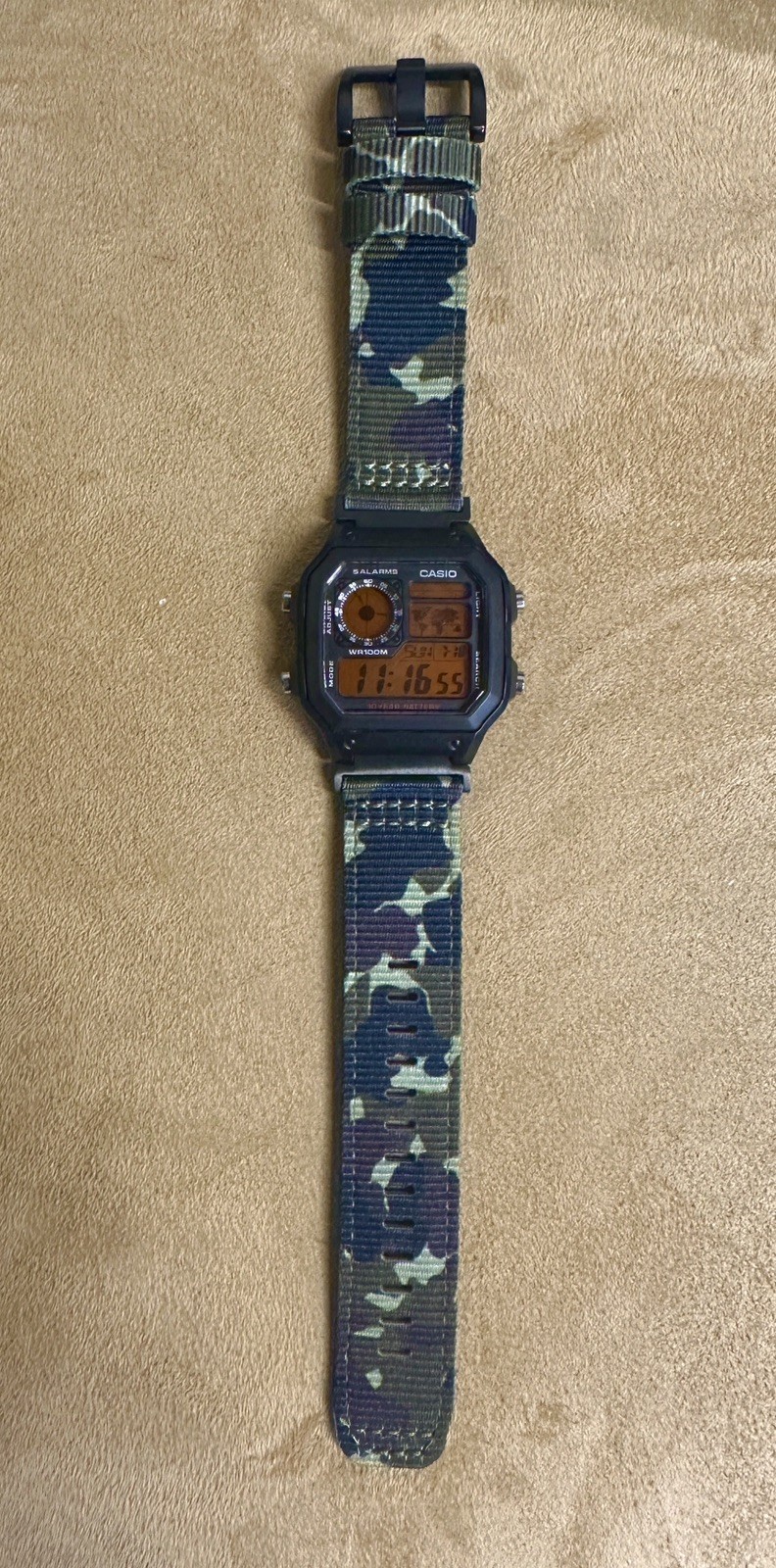 Casio Mod Watch AE1200WH-1A “The Outlander”