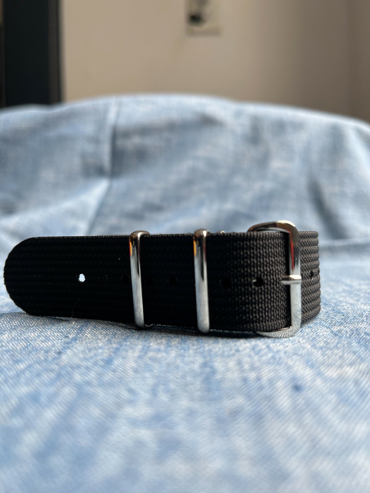 WISCASSET WATCH STRAPS *Ribbed* One-piece Watch Strap (FREE SHIPPING)