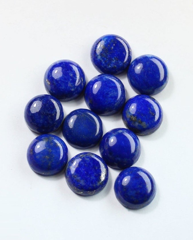 Natural Lapis Lazuli Round Cabochon 5mm To 20mm Loose Gemstone